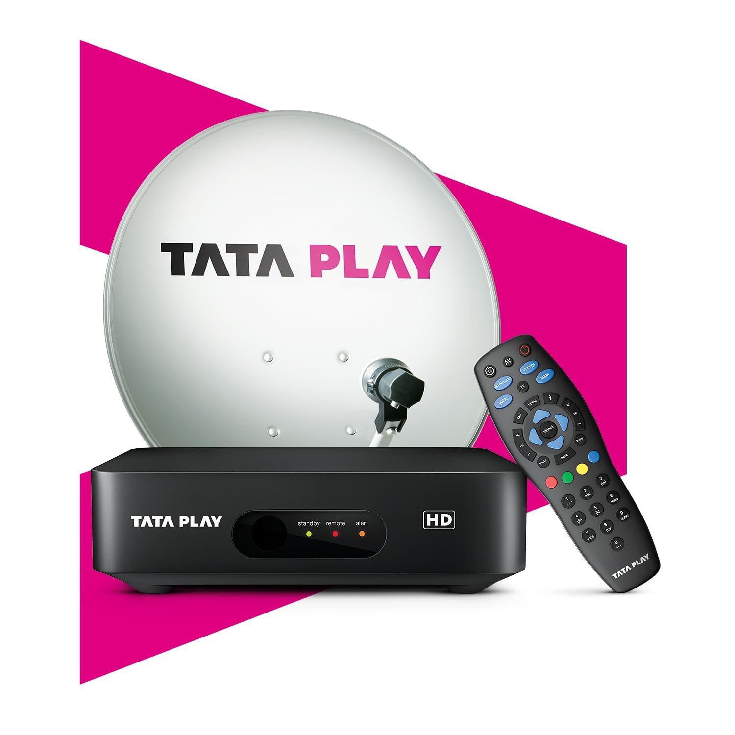 Tata Sky HD Connection with 10 Month Basic Pack kannada & Free Installation