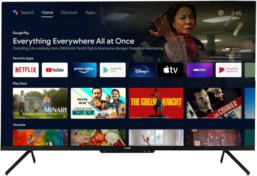 Lloyd 109 cm (43 inch)FULL HD (4K) LED Smart TV (43FS411F)