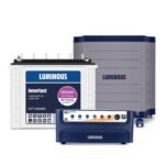 Luminous Inverter & Battery Combo (Power sine Pure Sine Wave 1050/12V Inverter with ILTT20060 Tall Tubular 160Ah Battery + Trolley)  (Warranty  30+30  Months)for Home, Office & Shops