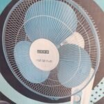 USHA Mist Air Flo Wall fan (Light Blue) (2Y Warranty 40cm 400mm 1350rpm)