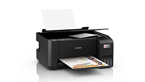 Epson Ecotank L3210 A4 All-in-One Wired Colour Home Inkjet Printers, Black - Image 4