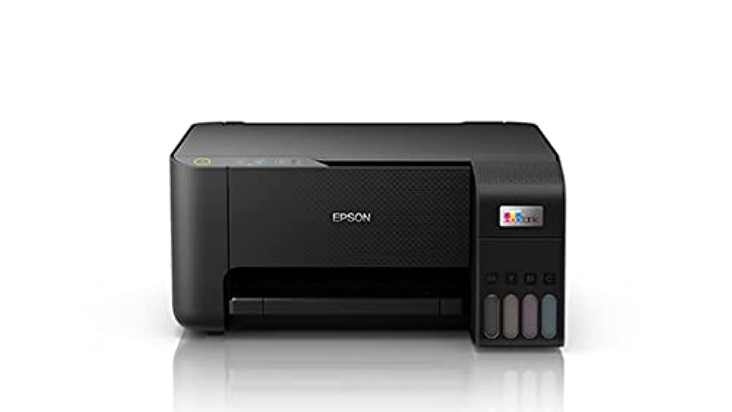 Epson Ecotank L3210 A4 All-in-One Wired Colour Home Inkjet Printers, Black - Image 2